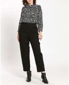 Blouse Zoé noir
