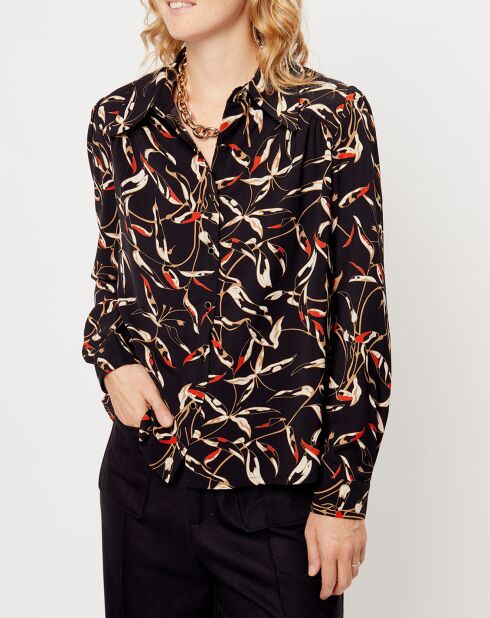 Chemise Adèle noire