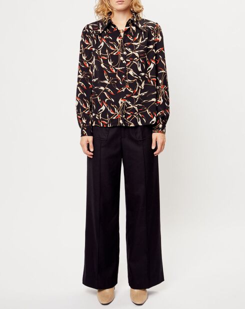 Chemise Adèle noire