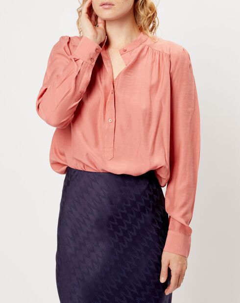 Blouse Victoire terracotta