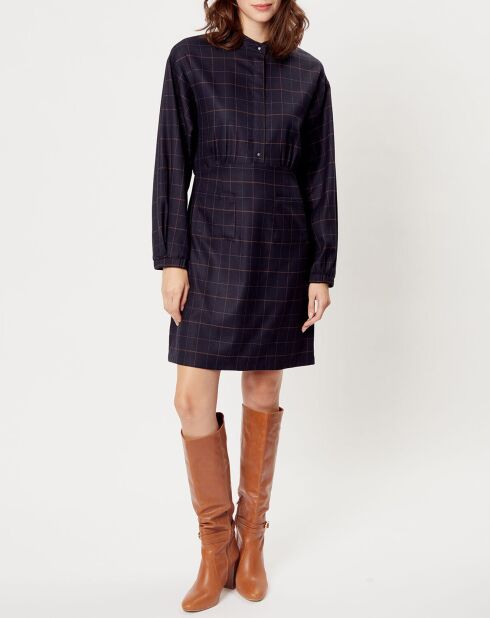 Robe Lucie bleu marine