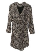 Robe imprimée floral Luna noire