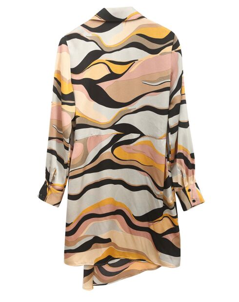 Robe imprimée Margot grise