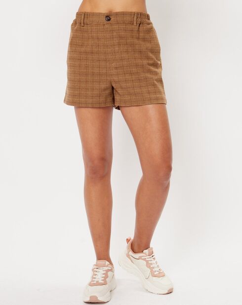 Short en Laine mélangée Elena beige