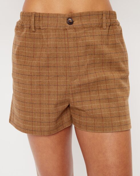 Short en Laine mélangée Elena beige
