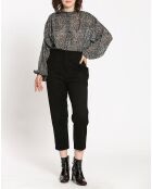 Pantaloni neri Lana