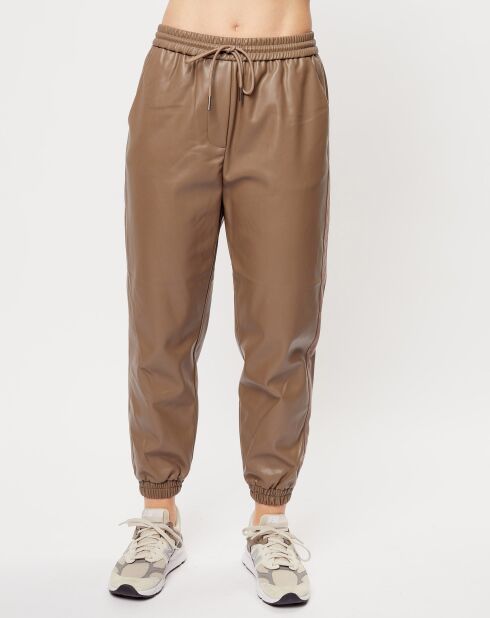 Pantalon Gabrielle café