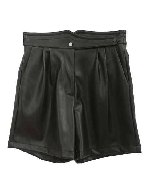 Short en simili Lise noir