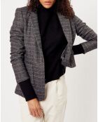 Veste en Laine mélangée Ava noire