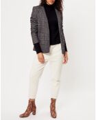 Veste en Laine mélangée Ava noire