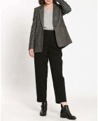Veste en Laine mélangée Ava noire