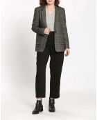 Veste en Laine mélangée Ava noire