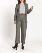 Veste en Laine mélangée Lilou grise