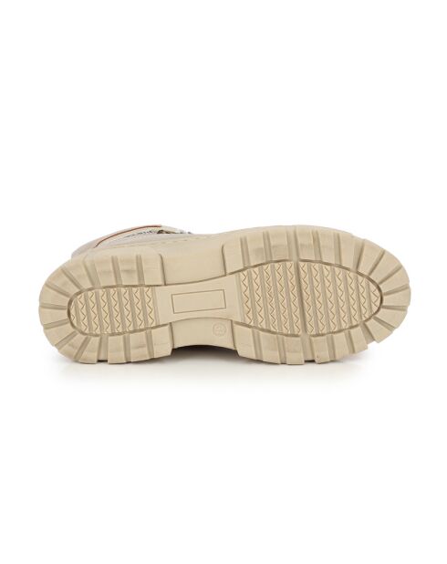 Boots Sophie beige clair