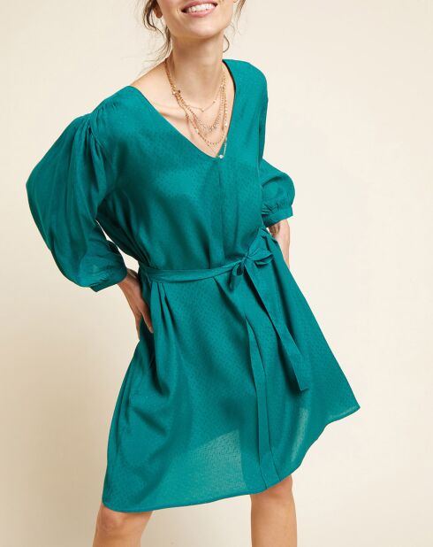 Robe Michaela émeraude