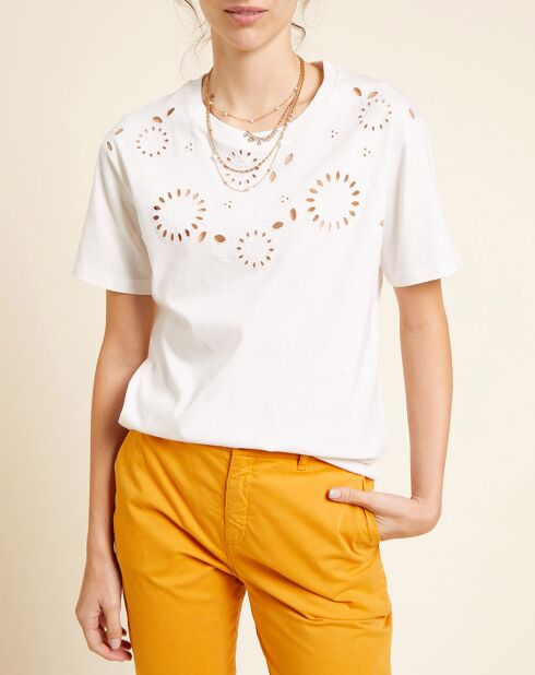 Pantalon chino Morgan tournesol