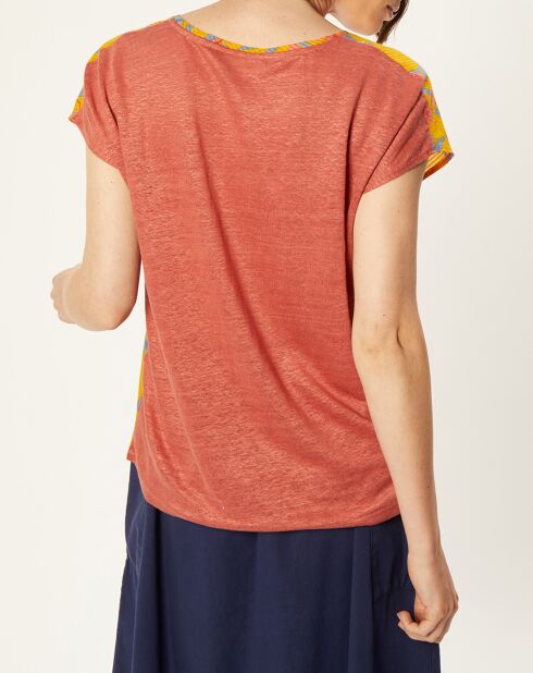 T-Shirt 100% Lin Adelson miel