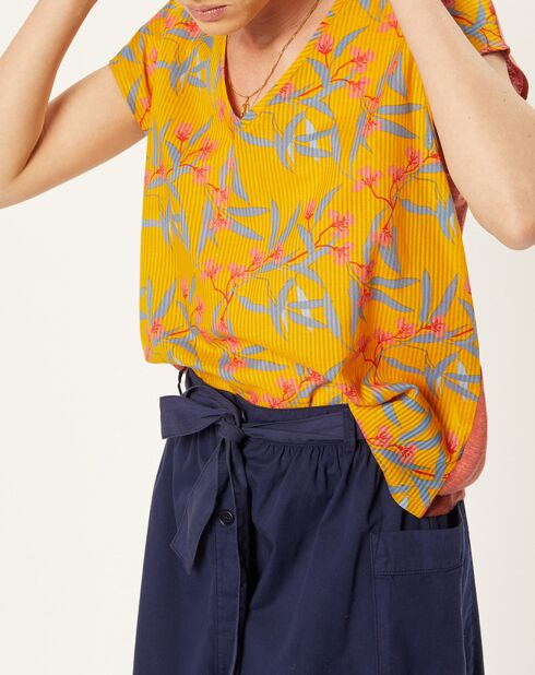 T-Shirt 100% Lin Adelson miel