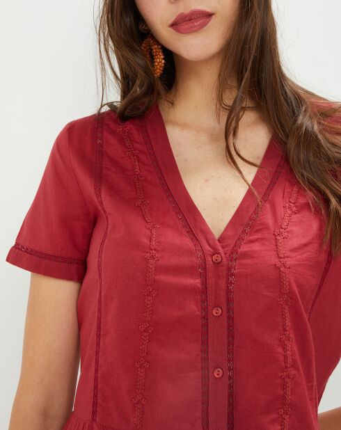 Robe Cara tomette
