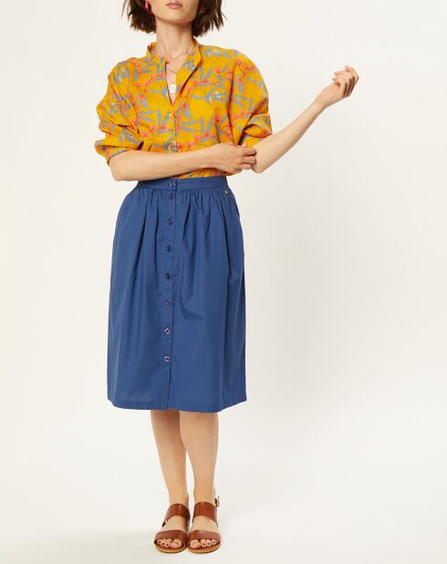 Chemise Clothilde imprimée miel