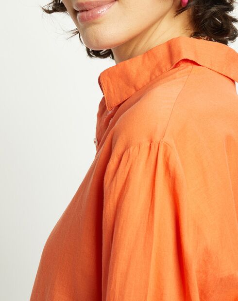 Chemise Dafne orange