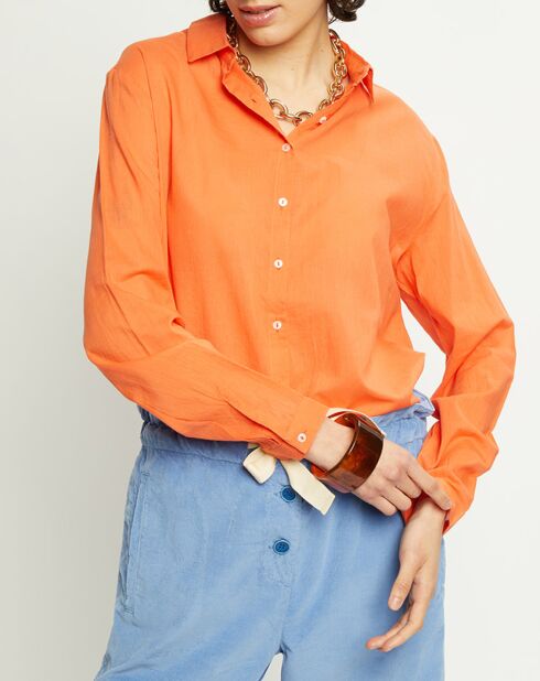 Chemise Dafne orange