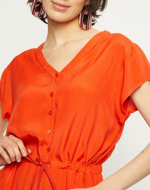 Robe Dounia orange