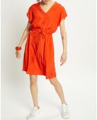 Robe Dounia orange