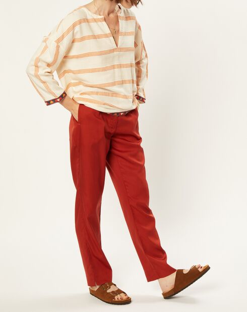Pantalon Dryss paprika
