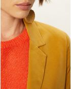 Veste blazer Drystene ambre