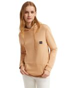 Sweat Block Kangaroo Ft W marron clair