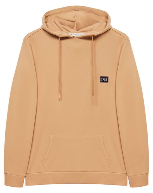 Sweat Block Kangaroo Ft W marron clair