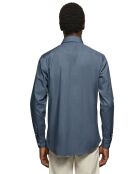 Chemise Rigby Go Reg Poplin bleu denim
