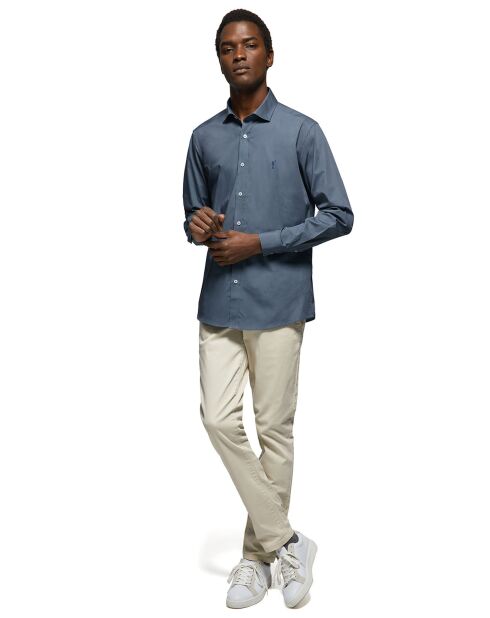 Chemise Rigby Go Reg Poplin bleu denim