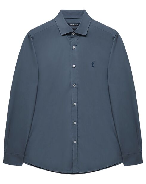 Chemise Rigby Go Reg Poplin bleu denim