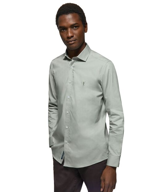 Chemise Rigby Go Reg Poplin vert jade