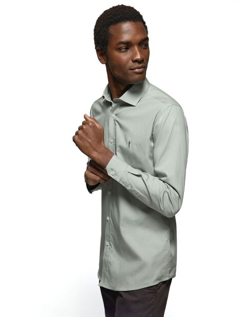 Chemise Rigby Go Reg Poplin vert jade