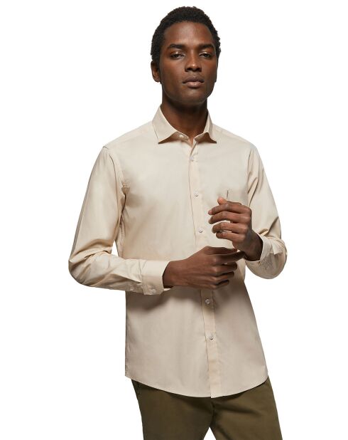 Chemise Rigby Go Reg Poplin beige