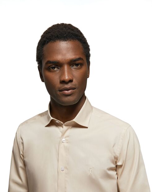 Chemise Rigby Go Reg Poplin beige