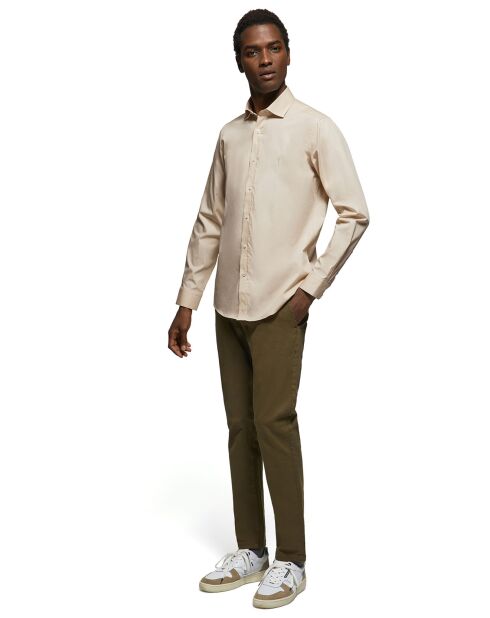 Chemise Rigby Go Reg Poplin beige