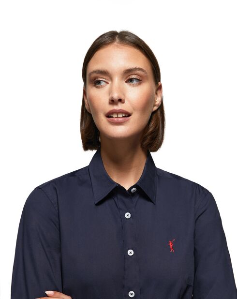 Chemise Rigby Go Reg Poplin marine