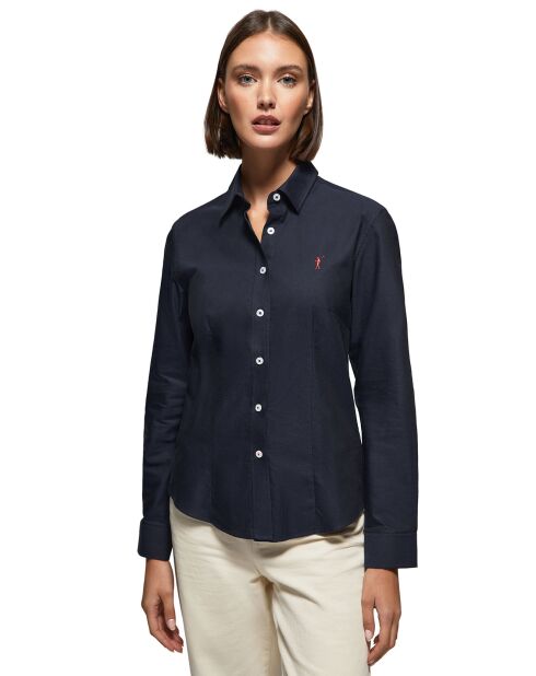 Chemise Rigby Go W Slim Oxford marine