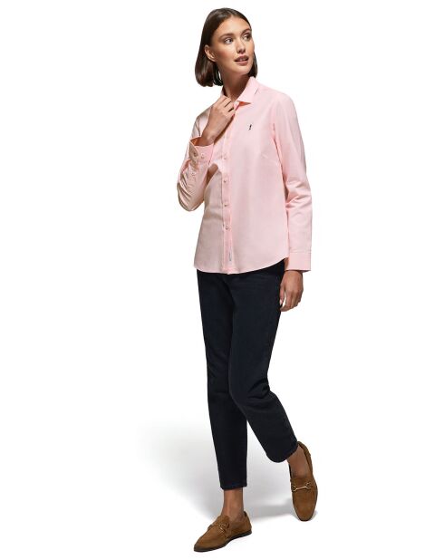 Chemise Rigby Go W Slim Oxford rose