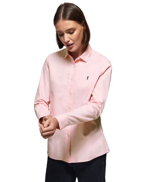 Chemise Rigby Go W Slim Oxford rose
