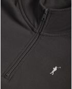 Sweat Rigby Go Neck Zipper  asphalte