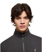 Sweat Rigby Go Neck Zipper  asphalte