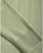 Pull Rigby Go Zipper Neck Vl  vert jade
