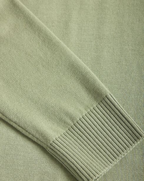 Pull Rigby Go Zipper Neck Vl  vert jade