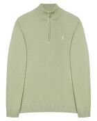 Pull Rigby Go Zipper Neck Vl  vert jade