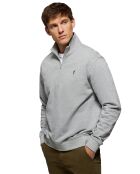 Sweat Rigby Go Neck Zipper  gris vigore